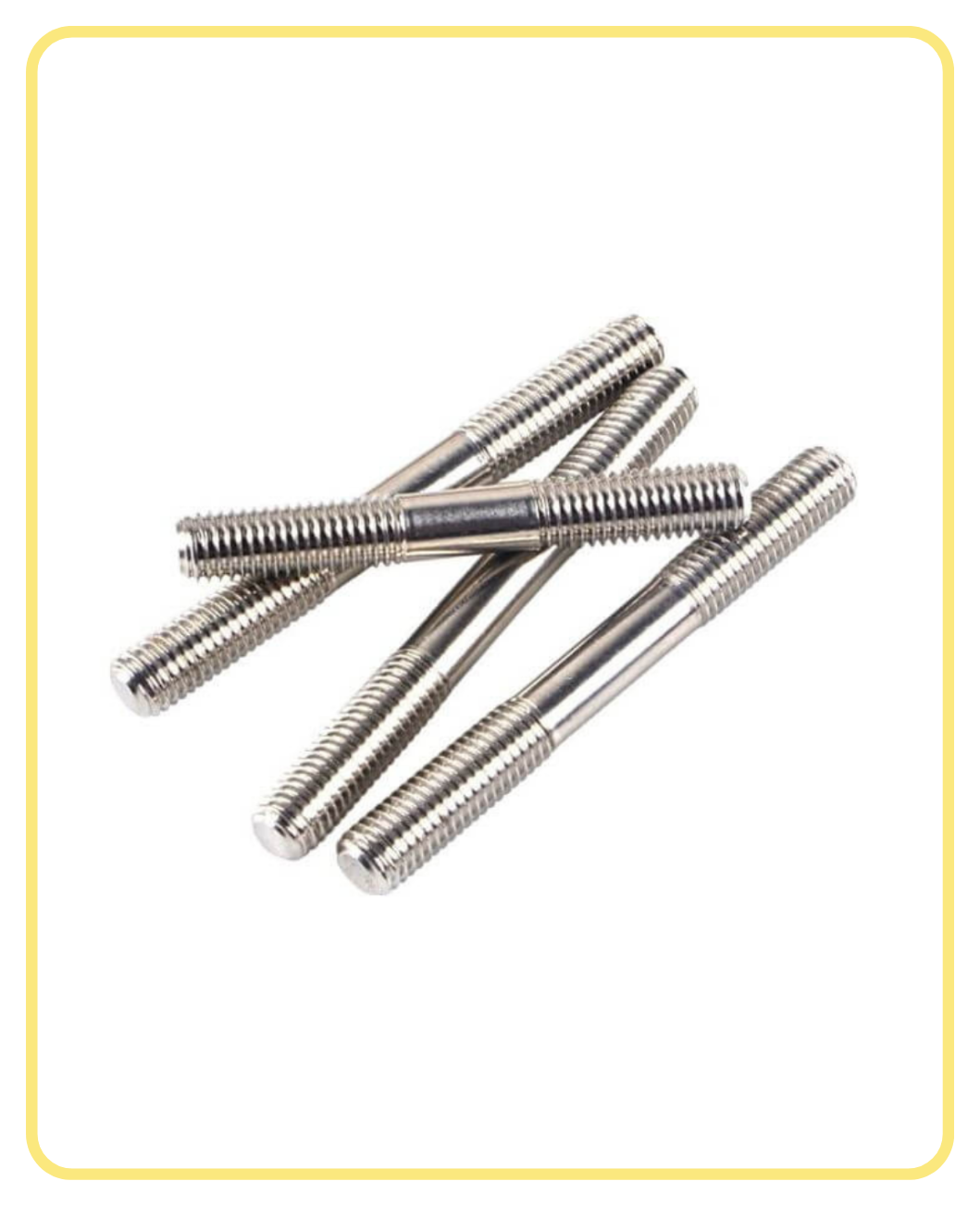 Threaded rods and studs for industrial and machinery applications